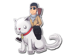 Buy CS2 sticker Sticker | T On Cat skin