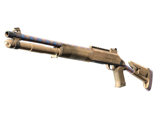 Buy CS2 shotgun Souvenir XM1014 | Hieroglyph (Well-Worn) skin