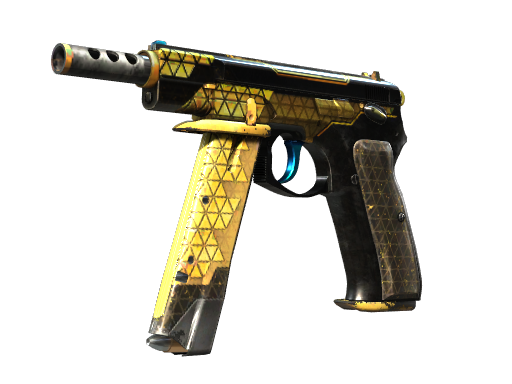 Buy CS2 pistol CZ75-Auto | Syndicate (Well-Worn) skin