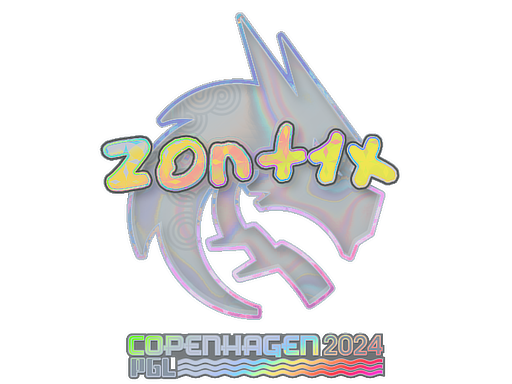 Buy CS2 sticker Sticker | zont1x (Holo) | Copenhagen 2024 skin