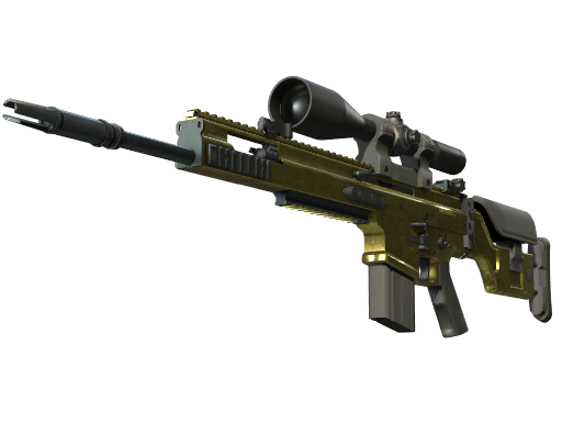 Buy CS2 sniper rifle SCAR-20 | Brass (Minimal Wear) skin
