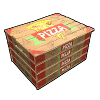 Buy Rust wooden box Pizza Box Storage skin