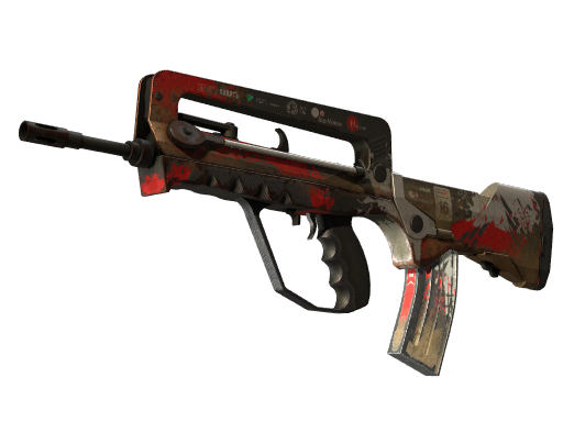 Buy CS2 rifle FAMAS | Roll Cage (Battle-Scarred) skin