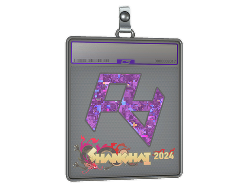 Buy CS2 charm Sticker Slab | Rare Atom (Glitter) | Shanghai 2024 skin