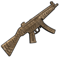 Buy Rust weapon Fossil MP5 skin