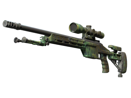 Buy CS2 sniper rifle Souvenir SSG 08 | Jungle Dashed (Factory New) skin