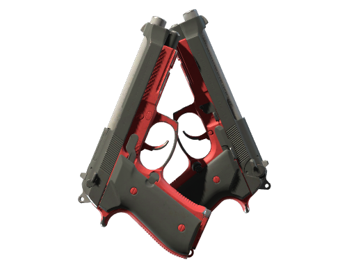 Buy CS2 pistol Dual Berettas | Panther (Field-Tested) skin