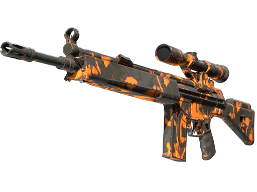 Buy CS2 sniper rifle G3SG1 | Orange Crash (Field-Tested) skin