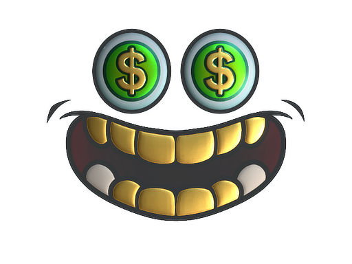Buy CS2 sticker Sticker | Gold Teef (Foil) skin