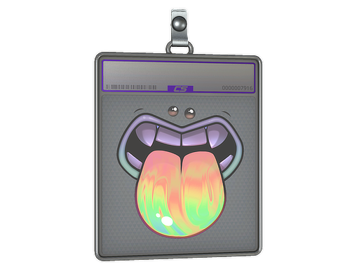 Buy CS2 charm Sticker Slab | Taste Buddy (Holo) skin