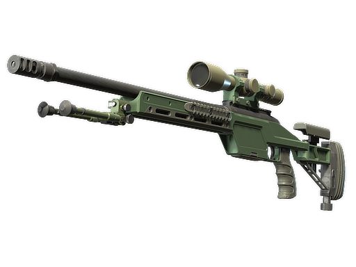 Buy CS2 sniper rifle SSG 08 | Green Ceramic (Factory New) skin