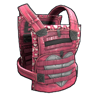 Buy Rust metal torso plate Lovestruck Chestplate skin
