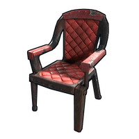 Buy Rust misc Red Leather Chair skin