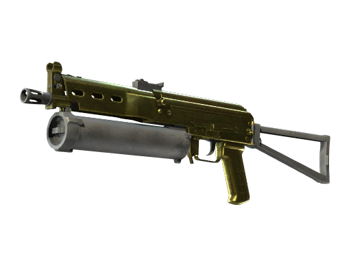 Buy CS2 smg PP-Bizon | Brass (Field-Tested) skin