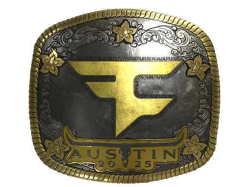 Buy CS2 sticker Sticker | FaZe Clan (Gold) | Austin 2025 skin