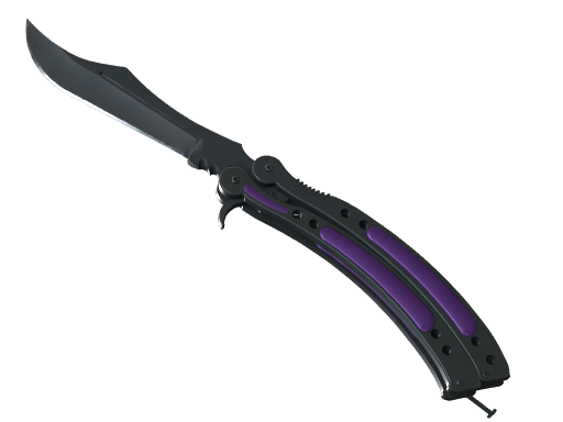 Buy CS2 knife ★ Butterfly Knife | Ultraviolet (Minimal Wear) skin