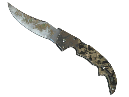 Buy CS2 knife ★ StatTrak™ Falchion Knife | Forest DDPAT (Battle-Scarred) skin