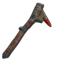 Buy Rust stone pickaxe Ruby Pick Axe skin