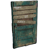 Buy Rust wooden door Barricaded Door skin