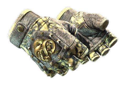 Buy CS2 gloves ★ Broken Fang Gloves | Yellow-banded (Battle-Scarred) skin