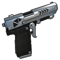 Buy Rust semi auto pistol Chrome SAP skin