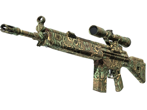 Buy CS2 sniper rifle Souvenir G3SG1 | New Roots (Factory New) skin