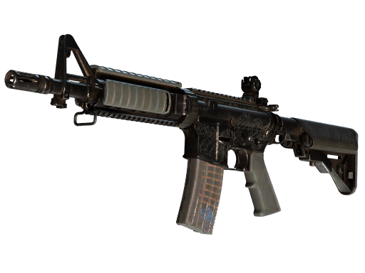 Buy CS2 rifle StatTrak™ M4A4 | Etch Lord (Well-Worn) skin
