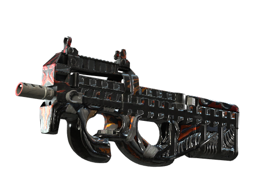 Buy CS2 smg StatTrak™ P90 | Vent Rush (Well-Worn) skin
