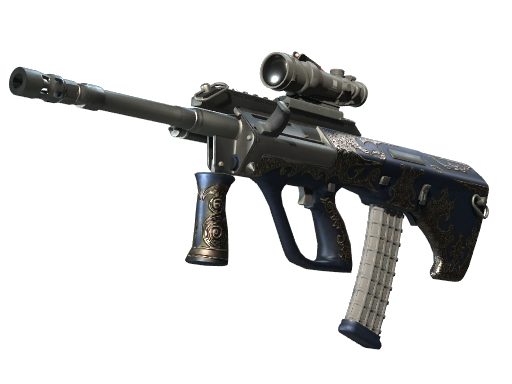 Buy CS2 rifle StatTrak™ AUG | Aristocrat (Battle-Scarred) skin