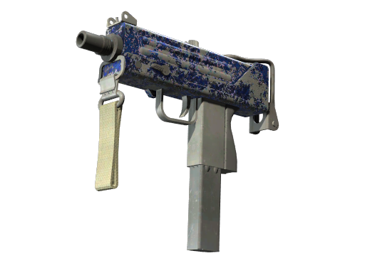 Buy CS2 smg MAC-10 | Lapis Gator (Battle-Scarred) skin