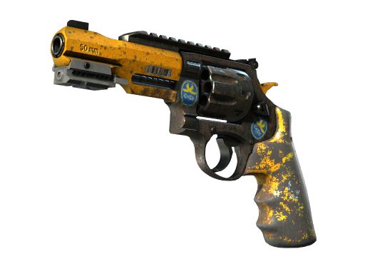 Buy CS2 pistol R8 Revolver | Banana Cannon (Battle-Scarred) skin