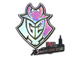 Buy CS2 sticker Sticker | G2 Esports (Holo) | Stockholm 2021 skin