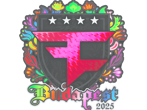 Buy CS2 sticker Sticker | FaZe Clan (Holo) | Budapest 2025 skin