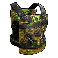 Buy Rust metal torso plate Nuclear Fanatic Chest Plate skin