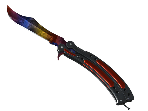 Buy CS2 knife ★ Butterfly Knife | Marble Fade (Factory New) skin