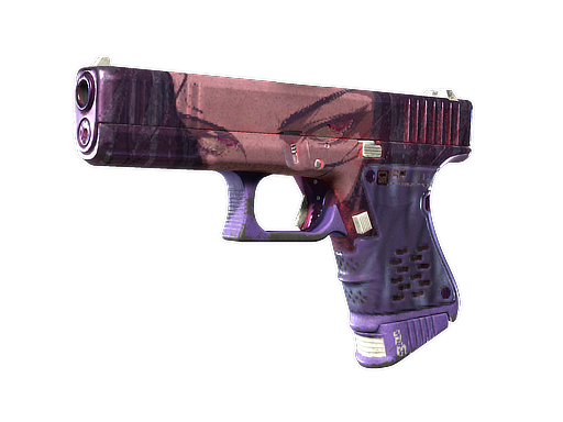 Buy CS2 pistol StatTrak™ Glock-18 | Shinobu (Battle-Scarred) skin