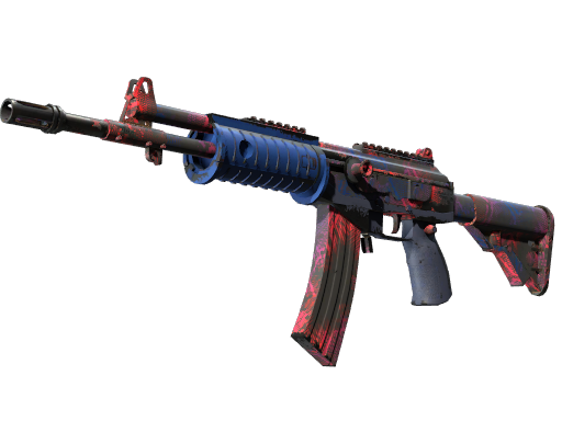 Buy CS2 rifle StatTrak™ Galil AR | Signal (Well-Worn) skin