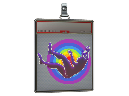 Buy CS2 charm Sticker Slab | Partyboy (Lenticular) skin