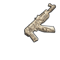 Buy Rust weapon Bad News AR skin