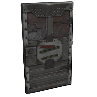 Buy Rust sheet metal door Polar Station Door skin