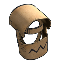 Buy Rust coffeecan helmet Cardboard Helmet skin