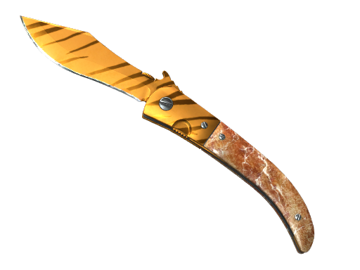 Buy CS2 knife ★ StatTrak™ Navaja Knife | Tiger Tooth (Factory New) skin
