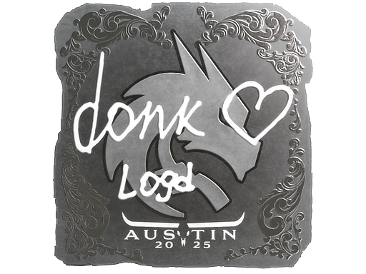 Buy CS2 sticker Sticker | donk (Foil) | Austin 2025 skin