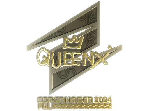 Buy CS2 sticker Sticker | Queenix (Gold) | Copenhagen 2024 skin