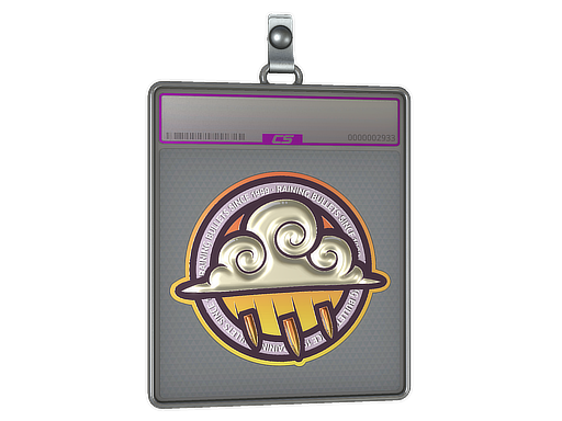 Buy CS2 charm Sticker Slab | Bullet Rain (Foil) skin