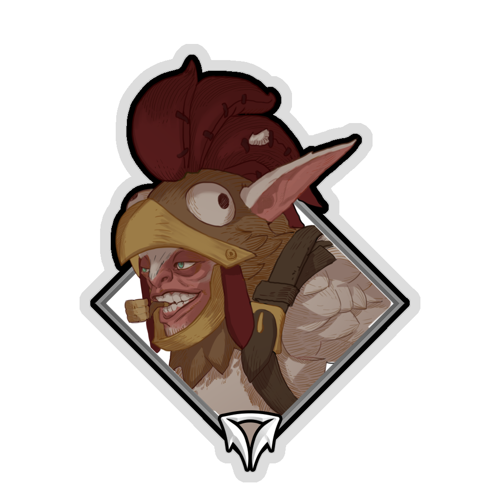Buy Dota 2 sticker Crownfall Sticker - Chicken Meepo skin