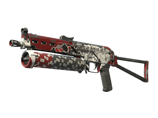 Buy CS2 smg PP-Bizon | High Roller (Battle-Scarred) skin