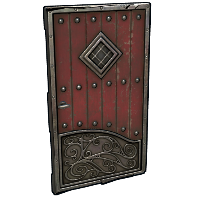 Buy Rust wooden door Alchemist Door skin