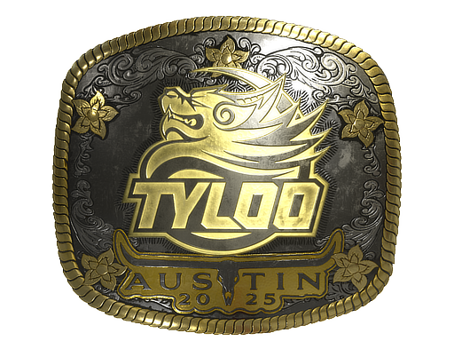 Buy CS2 sticker Sticker | TYLOO (Gold) | Austin 2025 skin