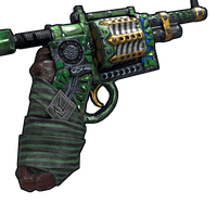 Buy Rust weapon Emerald Revolver skin
